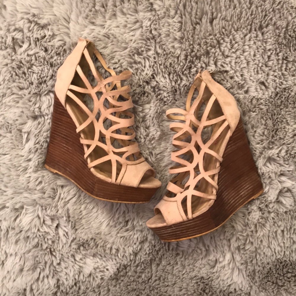 Just fab wedge heels